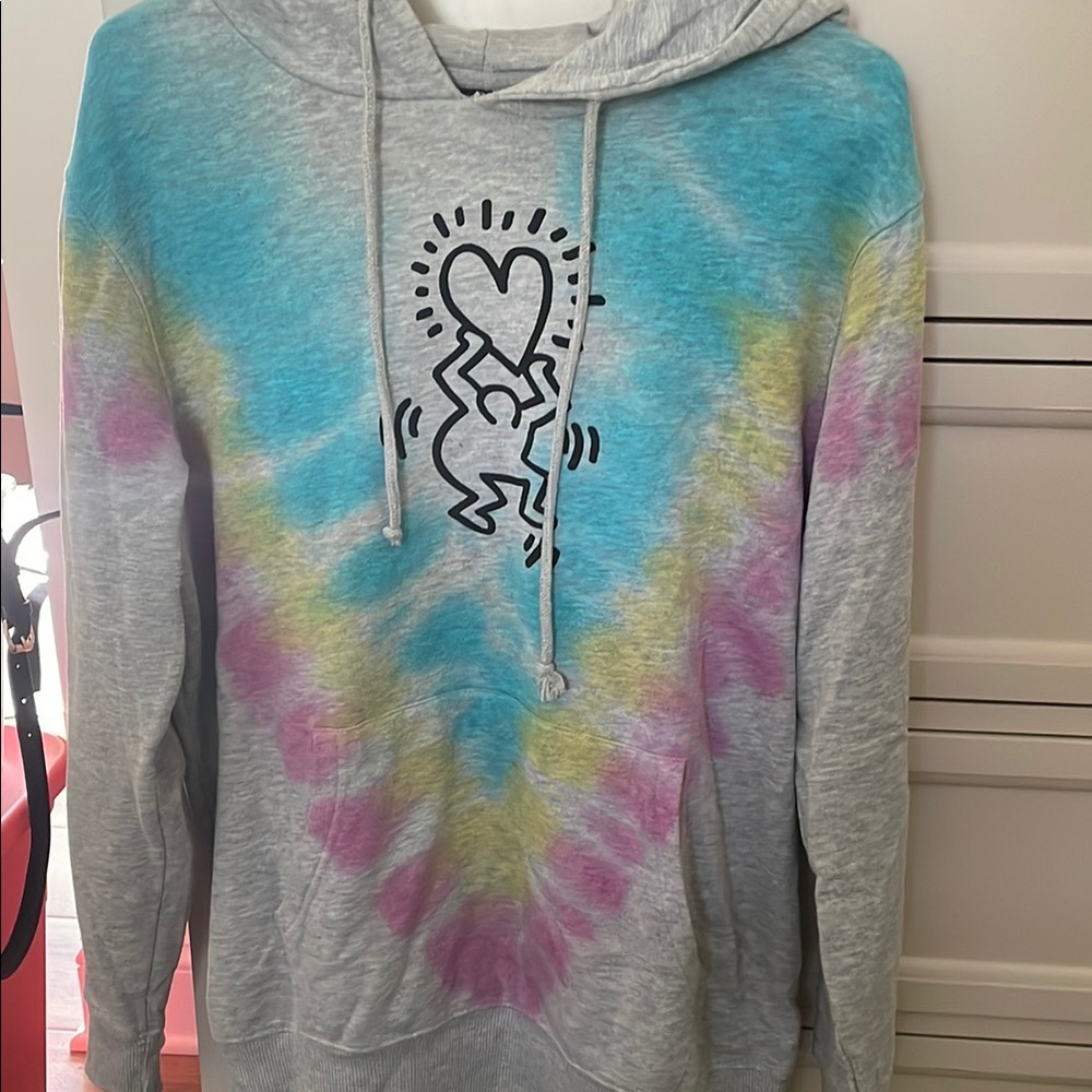 Colorful Tie-Dye Hoodie